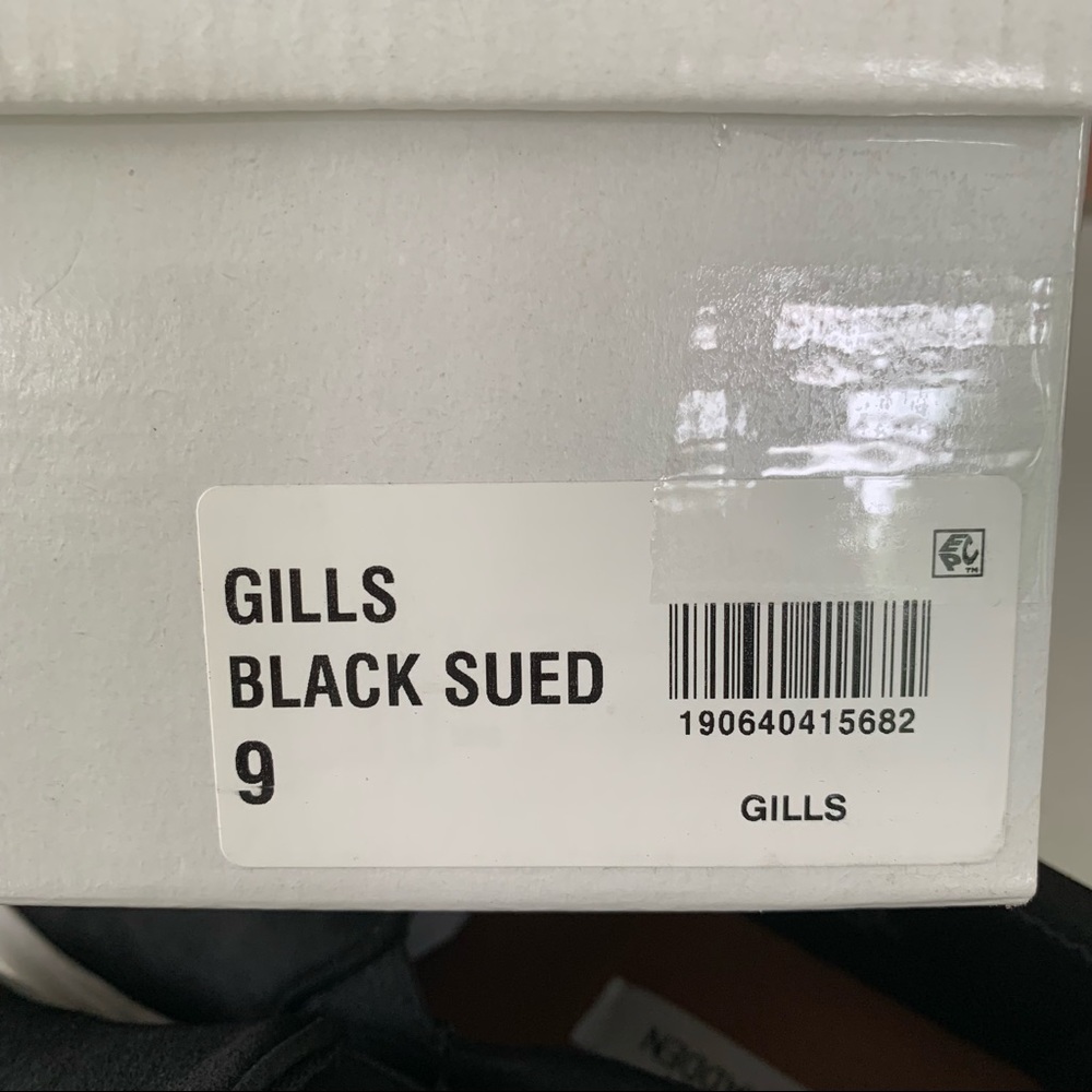 Steve Madden Gills black suede slip on flats women’s size US 9 M - Picture 8 of 8
